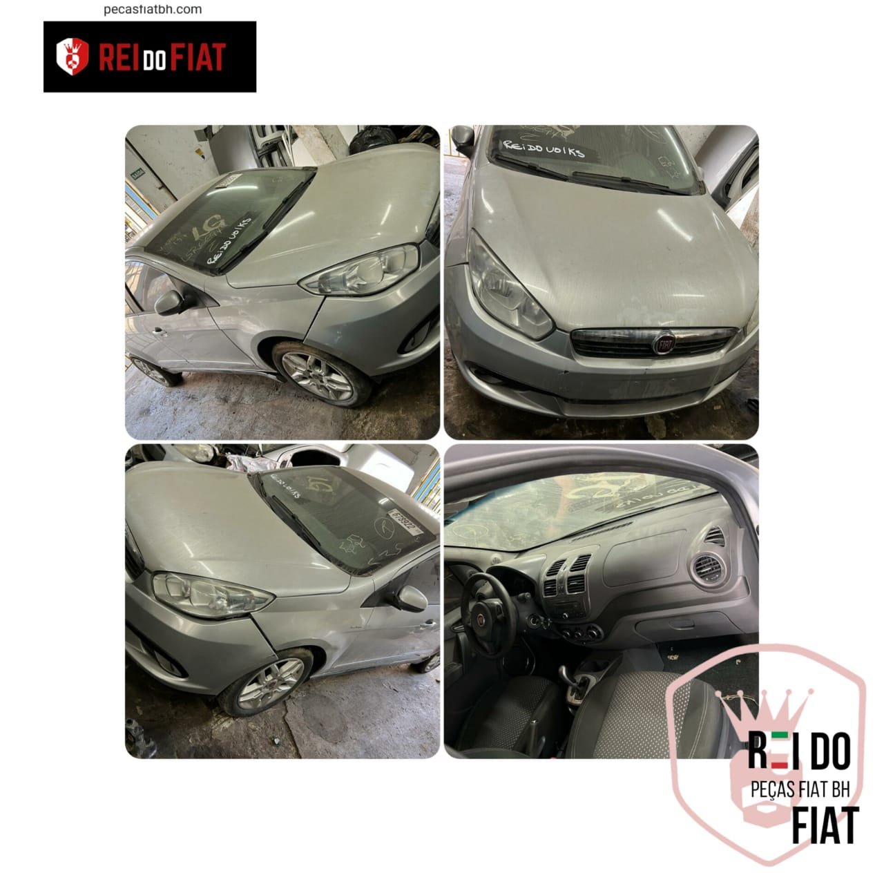 Rei do Fiat - Peças Fiat BH Peças em geral para toda linha Fiat